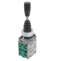 AC 400V 10A Latching 8 Normal Open 22mm Fixing Hole Joystick Switch