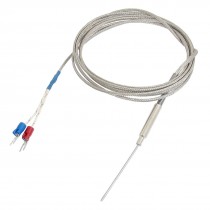K Type 155mm x 1.5mm Temperature Controller Earth Thermocouple Probe 2M