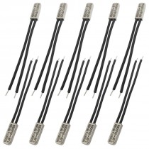 10 Pcs Bimetal Temperature Control Switch Thermostat 80C N.C KSD9700