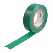 17mm Wide Insulation Adhesive Electrical Tape Green 10M 32.8ft