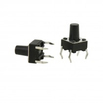 100 Pcs 6 x 6mm x 8.5mm PCB Momentary Tactile Tact Push Button Switch 4 Pin DIP