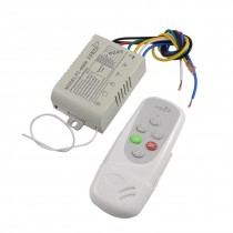 Energy-saving Lamp 4 Channel Way Wireless RF Remote Control Switch 220V AC