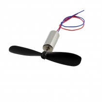 DC 3.7V 48000RPM Coreless Motor + Propeller for RC Aircraft Helicopter Toy