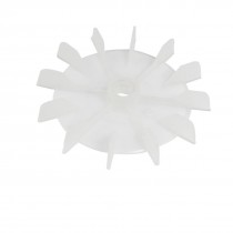 Machine Part Clear Plastic 14mm Inner Dia. 14-Impeller Motor Fan Blade
