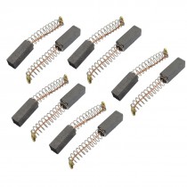 Electric Motor Replacement 43/64" x 3/13" x 3/13" Carbon Brushes 10 Pcs