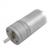 500RPM Output Speed DC 6V 0.7A 25GA 2-Pin Terminals Electric Geared Motor