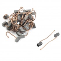 50 Pcs Replacement 15/64" x 15/64" x 1/2"m Electric Motor Carbon Brush