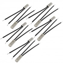 10 Pcs Bimetal Temperature Control Switch Thermostat 65C N.C KSD9700