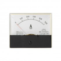DC 0-500A Current Teasting Rectangle Panel Ampere Meter