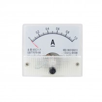 85C1-A DC 0-1A Analog Amperemeter Panel Meter Gauge 