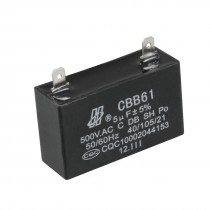 5uF AC 500V Metalized Polypropylene Film Run Motor Capacitor