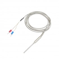 K Type 50mm x 3mm Temperature Controller Earth Thermocouple Probe 2M