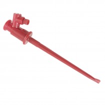 Red Electrical Lead Wire Test Hook Clip for Multimeter 