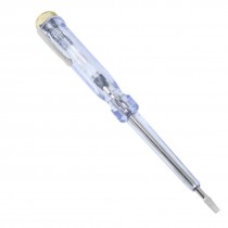 AC100V-500V 3mm Voltage Tester Pen Slotted Screwdriver Electroprobe