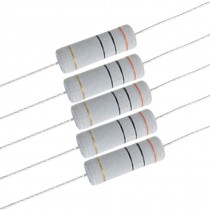 10 x 5W 700V 30 ohm 30R Metal Oxide Film Resistors