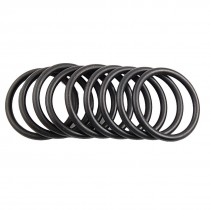 10 Pcs 34mm x 42mm x 4mm Flexible Nitrile Rubber O Rings Washers