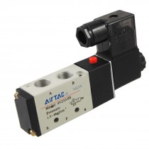 DC 24V 4 8W 125mA 2 Position 5 Way Magnetic Solenoid Valve 4V210 08