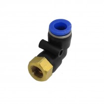 Pneumetic 8mm to 1/8" PT Female Thread One Touch Elbow Quick Fitting