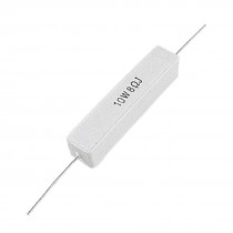 5pcs Axial Lead Wirewound Cement Resistor 8 Ohm 10W 5%