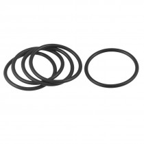 5 Pcs 52mm x 45mm x 3.5mm Mechanical Rubber O Ring Oil Seal Gaskets