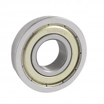 28mm x 12mm x 8mm Radial Shielded Deep Groove Flanged Ball Bearing