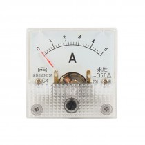 DC Current 0-5A Analog Panel Meter Ammeter Gauge 91C4