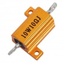 Chassis Mounted Aluminum Housed Resistor 10W 10 Ohm 5%