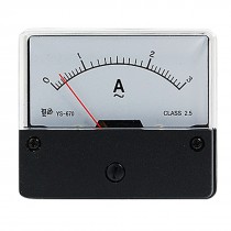 AC 0-3A Current Range Analog Panel Meter Ammeter YS-670