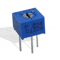 2 x 200K ohm 6.8mm Square Cermet Trimpot Potentiometer