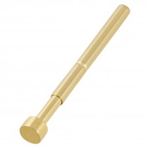 100Pcs 4mm Flat Tip 33.85mm Length Spring Test Probe Pin