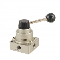 Air Flow VH200-02 3 Positions 4 Ways Hand Rotary Valve