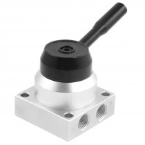 K34R6-8L 3 Position 4 Way G1/4" Hand Lever Valve
