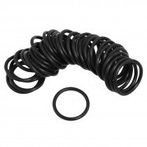 50 Pcs Mechanical Nitrile Rubber O Ring Oil Seal Gaskets 32mm x 3mm