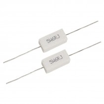 10x Axial Ceramic Cement Power Resistor 6 Ohm 5W 6R 5%