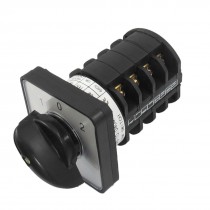 Three Position AC 660V 10A Locking 16 Terminal Cam Combination Changeover Switch