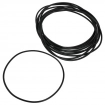 165mm x 4mm Black Nitrile Rubber O Ring NBR Sealing Gaskets 10 Pcs
