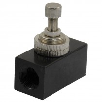 Black RE-03 G3/8" Pipe Bore Pneumatic Air Flow Control Valve