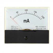 Analog DC0-200mA Current Panel Meter Class 1.5 Accuracy