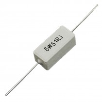 51 R Ohm 5% 5W Watt Ceramic Cement Power Resistor x10pcs