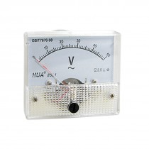 85L1 AC 0-50V Rectangle Analog Voltmeter Panel Meter Gauge