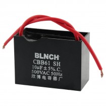 AC 500V 10uF Ceiling Fan Motor Running Capacitor