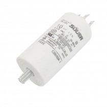 CBB60A-1 AC 450V 10uF 8mm Thread Polypropylene Film Motor Run Capacitor