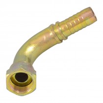 Hex Bushing 3/4" PT Female Threaded 90 Degree Flat Hose Oil Pipe Fitting