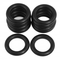 30mm x 5.7mm NBR Nitrile Rubber O Ring Oil Sealing Gaskets 10 Pcs
