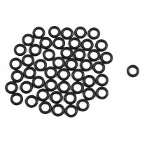 7mmx4.5mmx1.5mm Automobile Sealing NBR O Rings Gasket 50 Pcs