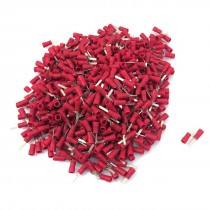 1000 Pcs 22-16 AWG Red PVC Sleeve Insulated Pin Terminals Connector