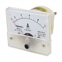 Class 2.5 Accuracy AC 0-10A Analog Panel Meter Ammeter