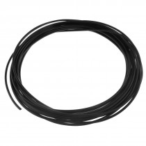 Black 4mm x 2.5mm Pneumatic Polyurethane PU Air Hose Tube 10M