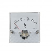 AC 0-1A Current Range Analog Panel Meter Ammeter YS-80
