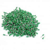 1000 Pcs Green PVC Sleeve Insulated Tube Terminals for 18 AWG